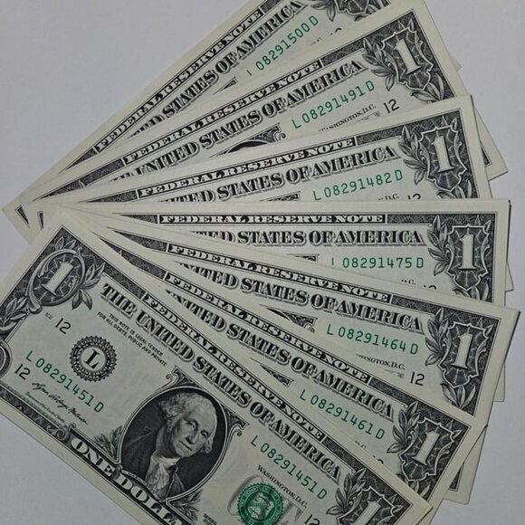50 ($1) Dollar Bills Uncirculated Sequential (WITH SLEEVES) - Series 2021 (B192) - Picture 4 of 4